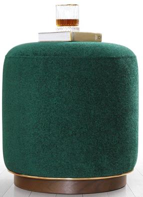 Pufas Hanah Home Zeone 209FLF1144, tamsiai žalia sp., 42 cm x 42 cm x 43 cm