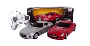 Rc automašīna Rastar Mercedes sls amg 40100, 1:24, sudraba krās./sarkana krās.