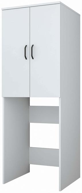 Skapis virs veļas mašīnas Kalune Design KD110 - 3192, balta krās., 62.5 cm x 65 cm x 181.8 cm