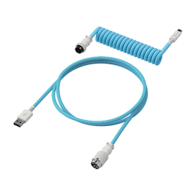 Kabelis HyperX Coiled Cable 6J680AA, USB-C, žydra sp.