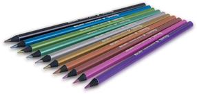 Värvipliiatsid Colorino Metalic, 10 tk