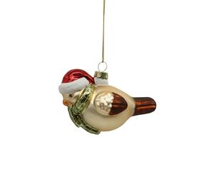 Eglutės žaisliukas Christmas Touch EG188-XMJ25YH0107, aukso sp., 6.5 cm, stiklas
