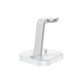 Juhtmevaba laadija Hoco CW43 Graceful 3-in-1, USB-C, valge v., 5 W