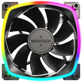Oro aušintuvų rinkinys korpusui Montech RX120 ARGB PWM, 120 mm x 120 mm