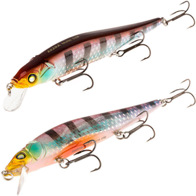 Vobleris Akara Mullet 110F-A209, 11 cm, 14 g, įvairių spalvų