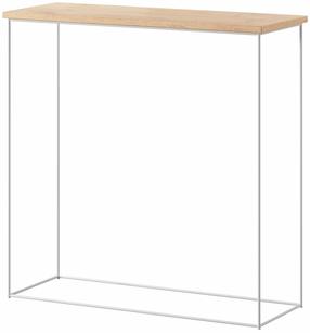 Konsoollaud ADRK Milan CT-MIL-W-OL, valge titaan v./lancelot oak v., 30 cm x 80 cm x 80 cm