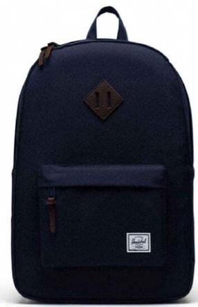 Portatīvā datora mugursoma Herschel Classic, zilimelns krās., 18 l