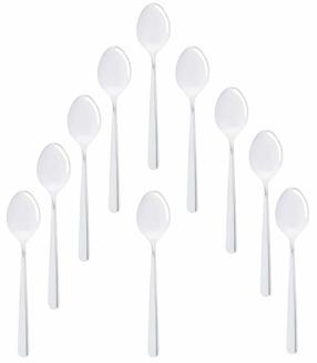 Dessertlusikas Homla Vienna 240832, roostevaba teras, hõbe v., 10 tk, 20.5 cm
