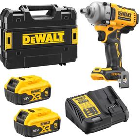 Akumuliatorinis smūginis veržliasukis Dewalt DCF892P2T-QW, 18 V, 5000 mAh