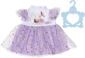 Suknelė lėlei Zapf Creation Baby born Tutu 838754, violetinė sp.