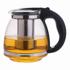 Arbatinukas su sieteliu Kamille, 1.5 l, skaidri sp./juoda sp.