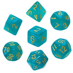 Metamie kauliņi Rebel Moonstone Dice Set