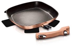 Cepšanas panna Berlinger Haus Metallic Line Rose Gold BH/1950, Ø 28 cm, alumīnijs