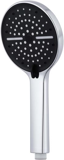 Dušo galvutė Domoletti DX6102YC, juoda sp./chromo sp., 12 cm