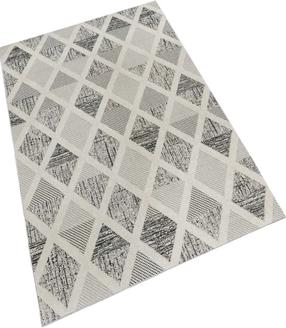 Paklājs Conceptum Hypnose W1067 213HFT1612, melna krās./pelēka krās., 150 cm x 80 cm