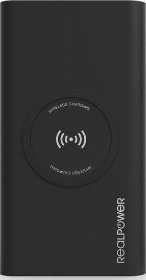 Nešiojamas įkroviklis (Power bank) Realpower PB-8000, 8000 mAh, juoda sp.