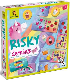 Игра Домино Ludattica Risky Unicorns, многоцветный