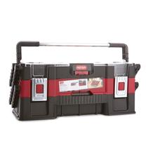 Įrankių dėžė Keter 220240, 52 cm x 20 cm x 23 cm, juoda sp./raudona sp.