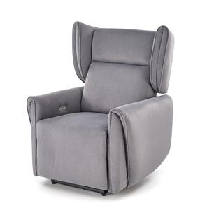 Atlošiamas krėslas Leisure Furniture Gelato, pilka sp., 91 cm x 83 cm x 109 cm