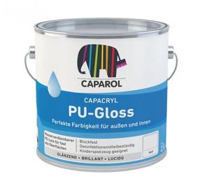 Krāsa, mēbeles Caparol Capacryl Pu-gloss, spīdīga, ccpu-gloss krās.