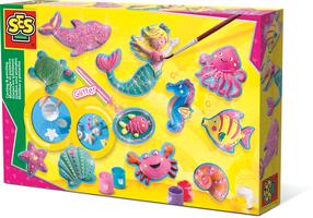 Piešimo rinkinys SES Creative Ocean Figures