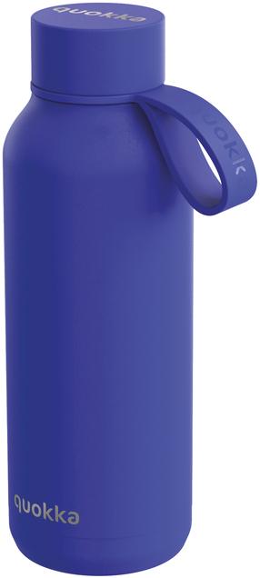 Бутылка-термос Quokka Solid With Strap 40186, 0.51 л, синий цв.
