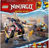 Konstruktorius LEGO® NINJAGO® Sora robotas-lenktyninis motociklas 71792, 384 vnt.