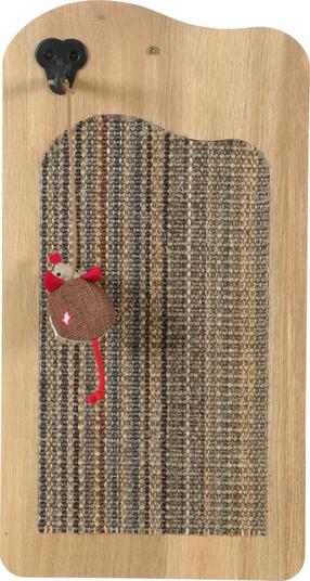 Kačių draskyklė Zolux Boreal M, 45.5 cm x 24 cm x 1 cm, ruda sp./žalia sp.