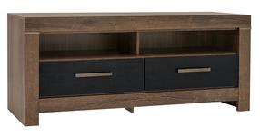 TV-laud Balin, tamm v./must v., 140 cm x 45 cm x 61 cm