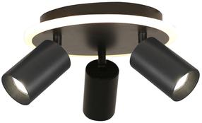 Valgusti lagi Light Prestige Parma BK LP-0612/3C Round, GU10, 3000 - 6000 °K, 3, kuldne v./must v. / must v.