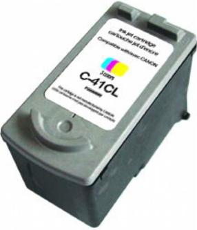 Картридж для струйного принтера Uprint CL-41, синий цв./красный цв./желтый цв.