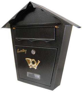 Pastkaste SD2, pelēkbrūna krās., 10 cm x 37 cm x 37 cm