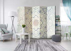 Širma Artgeist Winter Mandala II Paravent381, įvairių spalvų, 225 cm x 172 cm