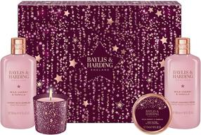 Ķermeņa kopšanas līdzekļu komplekts Baylis & Harding Limited Edition Wild Cherry & Vanilla, 4 gab.