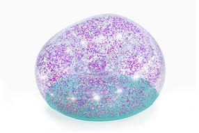 Pripučiamas krėslas Bestway Glitter Dream, 114 cm x 112 cm, įvairių spalvų