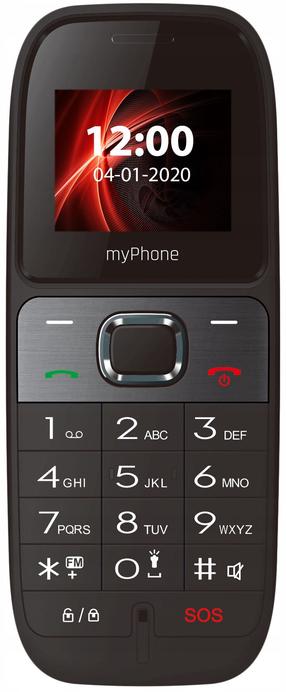 Mygtukinis telefonas MyPhone Soho Line H31, 128 GB, juoda