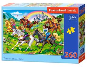 Puzle Castorland Princess Horse Ride 260pcs, 260 gab.