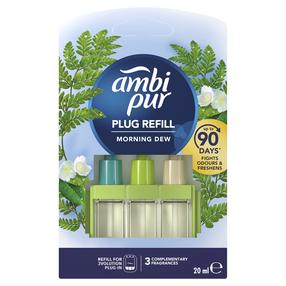 Elektrinio oro gaiviklio papildymas Ambi Pur Morning Dew, 0.06 l