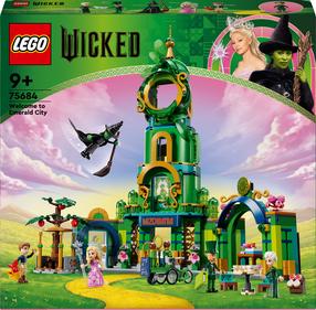 Konstruktor LEGO® Wicked Tere tulemast Emerald Citysse 75684
