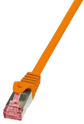 Laidas Logilink RJ-45 8P8C, RJ-45 8P8C, 3 m, oranžinė sp.