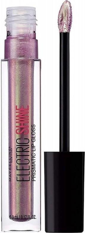 Lūpų blizgis Maybelline Electric Shine, 5 ml, 155 moonlit metal