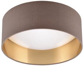 Šviestuvas lubų Reality Locarno R64191141, LED, 3000 °K, 1 x 12 W, balta sp. / ruda sp., 30 x 30 cm