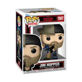 Rotaļlietu figūriņa Funko POP! Television Stranger Things S7 - Jim Hopper (Split) 93085F, daudzkrāsaina