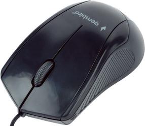 Vadu datora pele Gembird MUS-3B-02, melna krās.