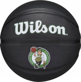 Krepšinio kamuolys Wilson Team Tribute Boston Celtics Mini, 3 dydis, juoda sp.