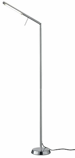 Stāvlampa Trio Filigran, 6.5 W, LED, balta krās./niķeļa krās.