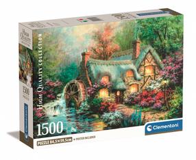 Пазл Clementoni Country Retreat 31711, 59.5 см x 84.5 см, 1500 шт., многоцветный