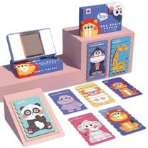 Edukacinė dėlionė Puzzle Animals, įvairių spalvų