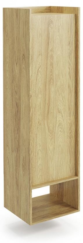 Pakabinama spintelė Mobius 1D, ąžuolo sp., 179 cm x 50 cm x 41 cm