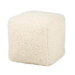 Dekoratyvinė pagalvėlė Home4you Larry Cube, balta sp., 25 cm x 25 cm